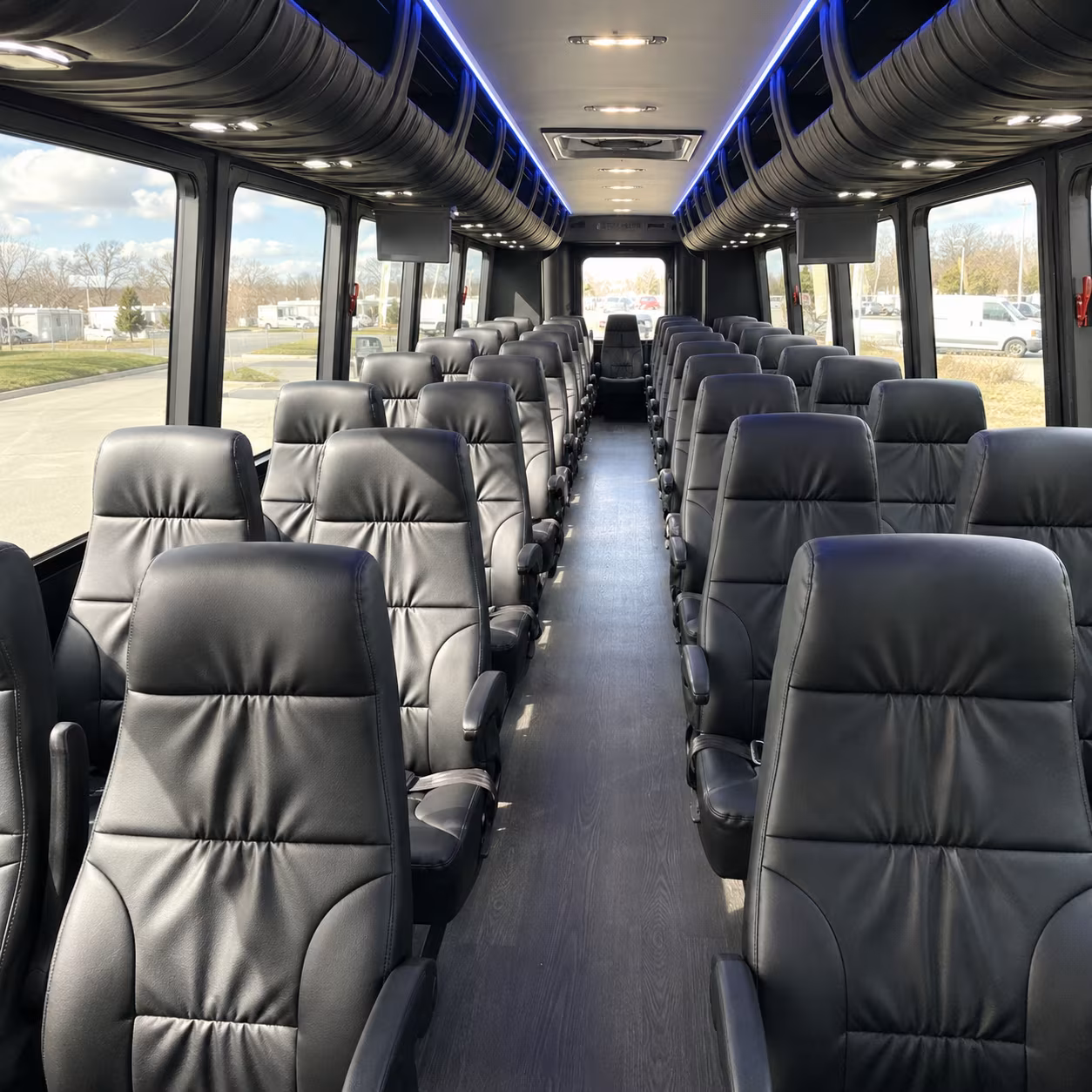 johns creek airport transportation onboard seating