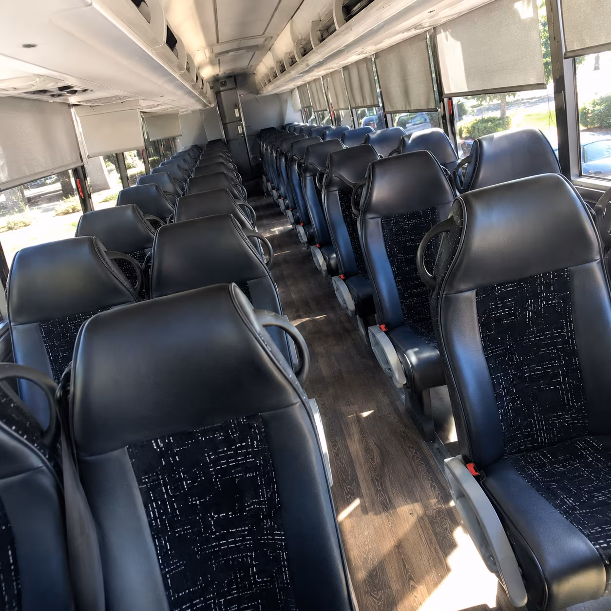 johns creek corporate event transportation onboard seating