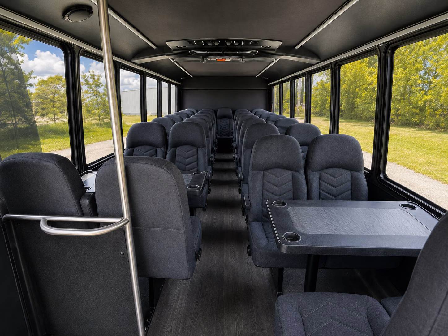 johns creek private event transportation onboard seating